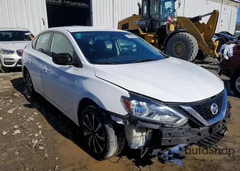 2018 Nissan Sentra S из США, поврежденный, VIN 3N1AB7AP6JY226475